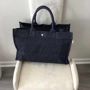 Denim tote